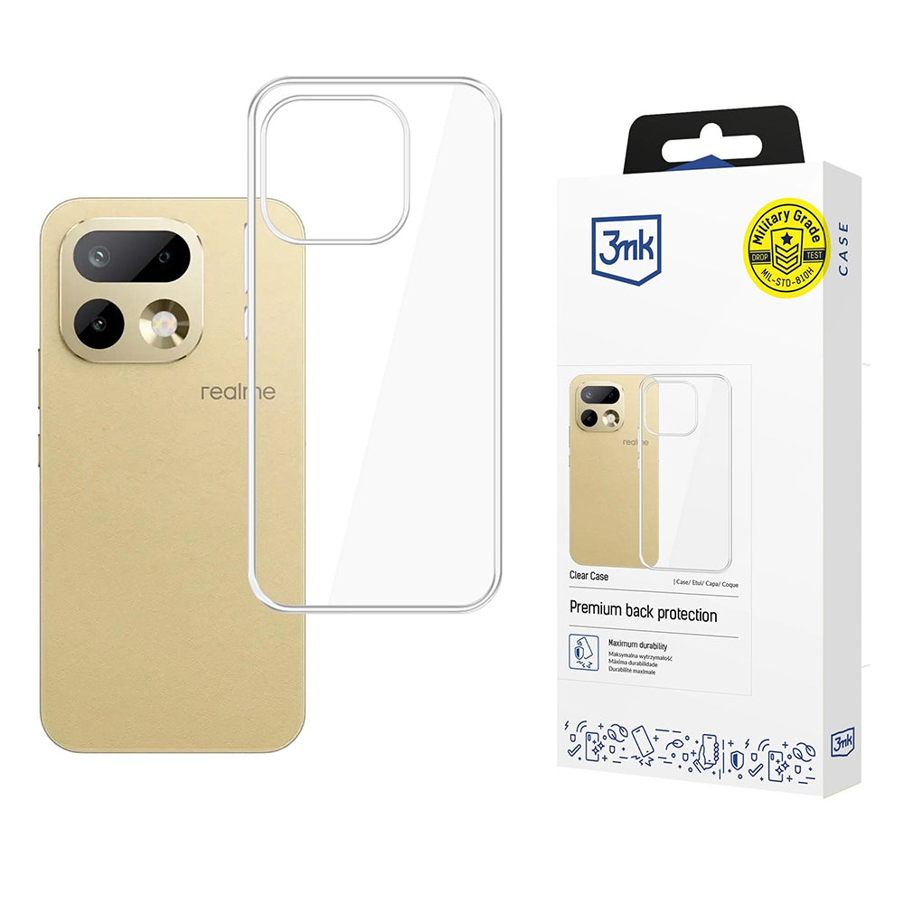 Funda para Realme 16 Pro, 3MK, Clear, Transparente