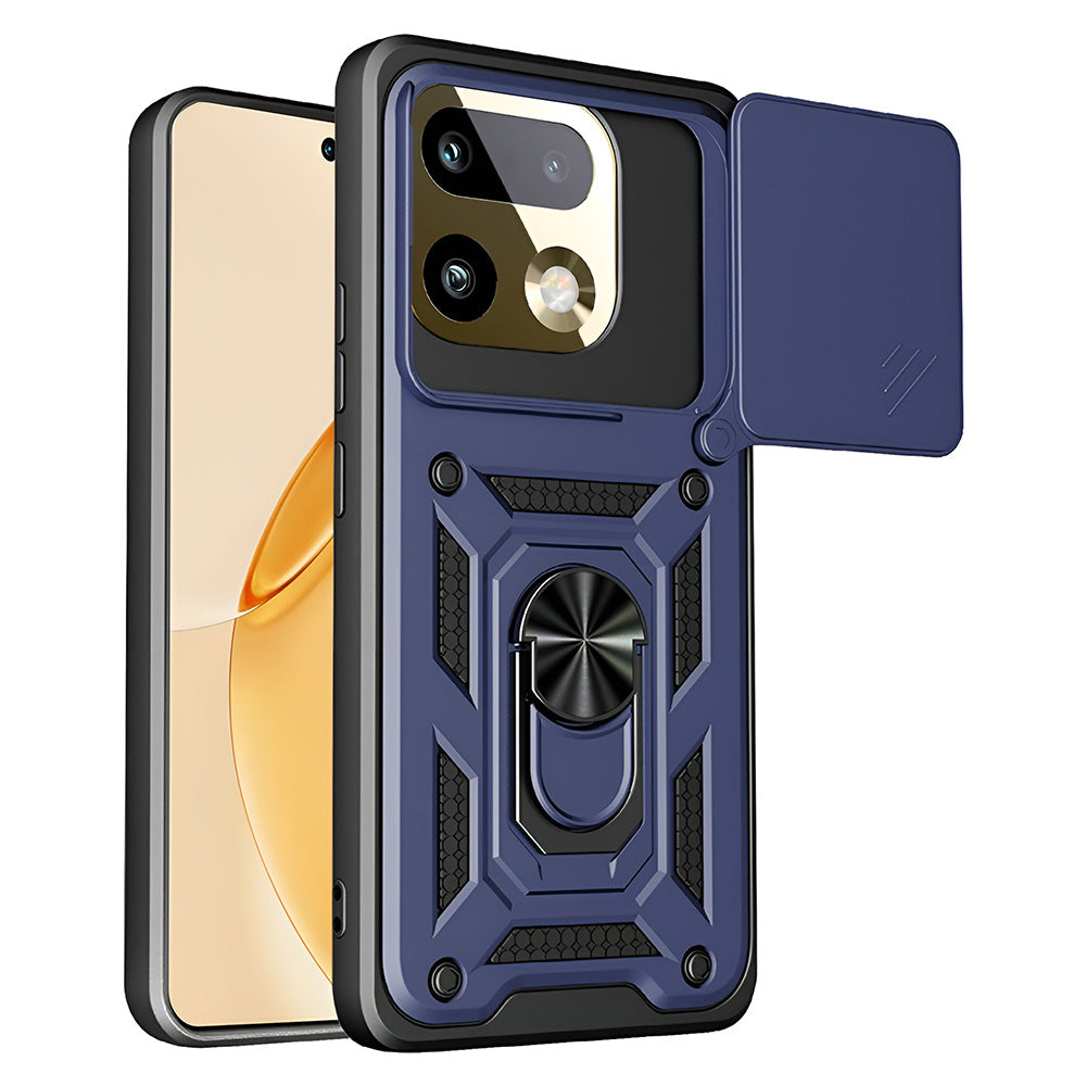 Funda para Realme 16 Pro+, Techsuit, CamShield, Azul
