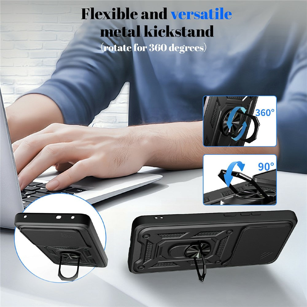 Funda para Realme 16 Pro+, Techsuit, CamShield, Negra