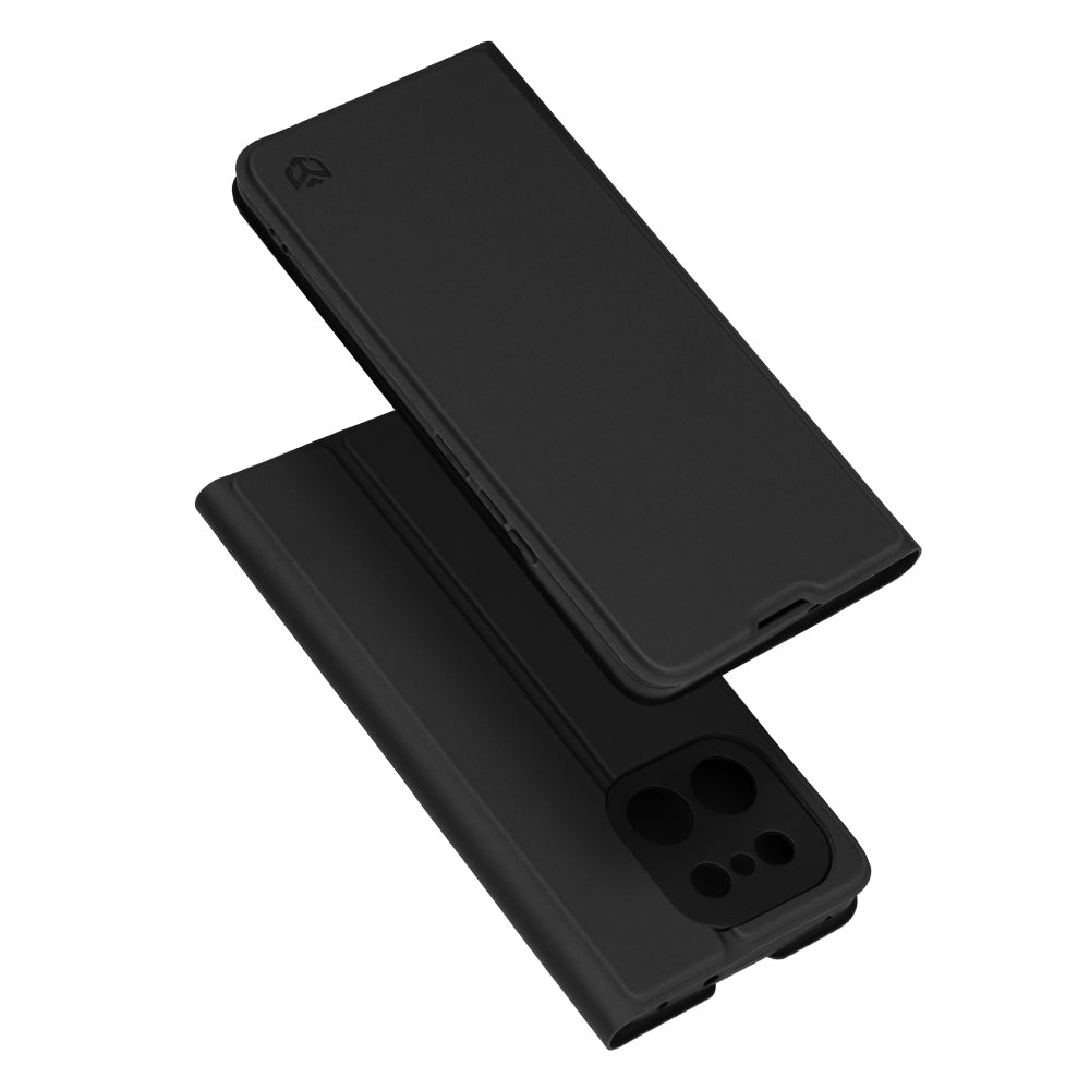 Case for Realme 16 Pro+, Techsuit, Magskin Book, Black
