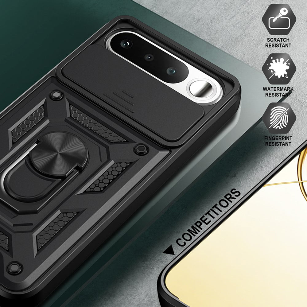 Funda para Realme 16, Techsuit, CamShield, Negra