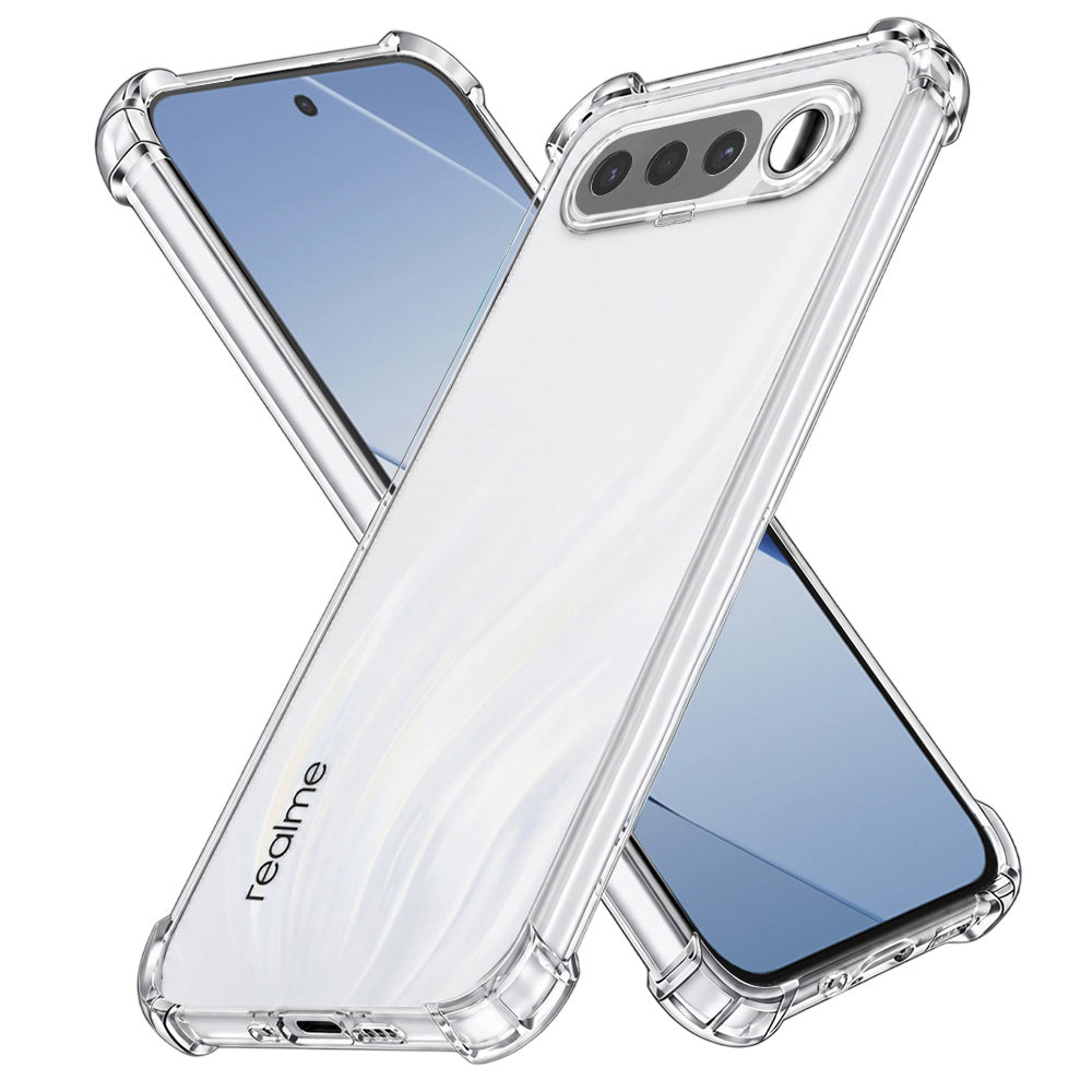 Funda para Realme 16, Techsuit, Antichoque Transparente, Transparente
