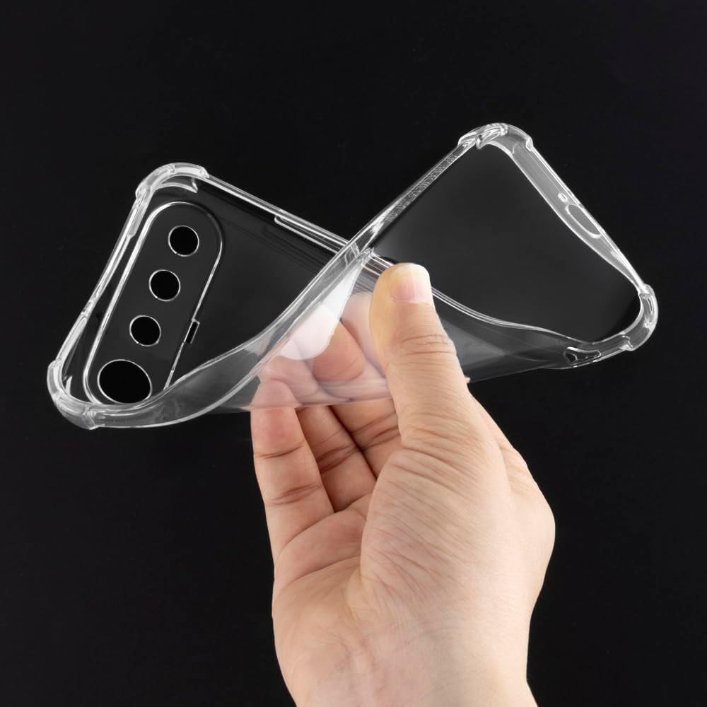 Funda para Realme 16, Techsuit, Antichoque Transparente, Transparente