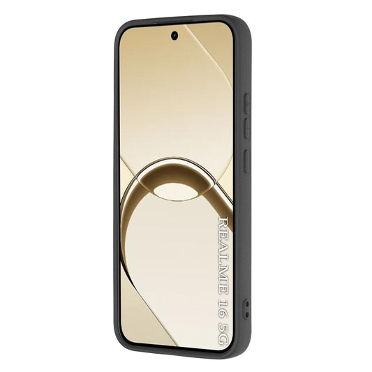 Funda para Realme 16, Techsuit, SoftFlex, Negra