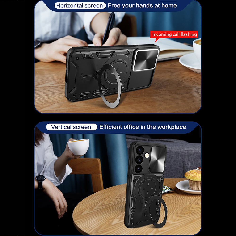 Funda para Realme C63 / C61, Techsuit, CamGuard Pro, Morado