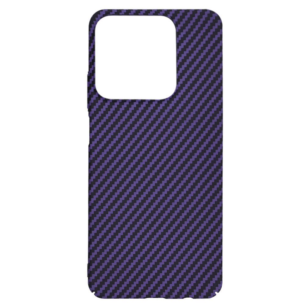 Funda para Realme C63 / C61, Techsuit, Carbonite FiberShell, Morado