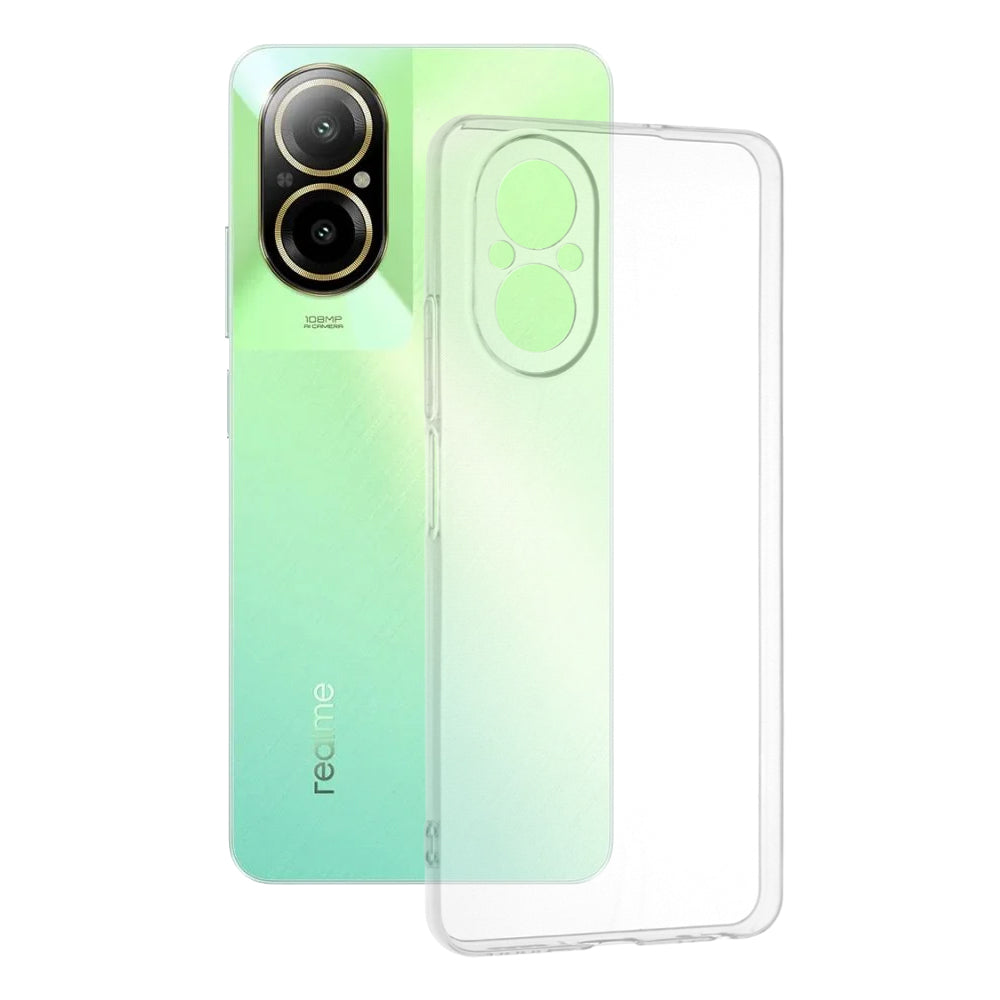 Funda para Realme C67 4G, Techsuit, Clara, Transparente