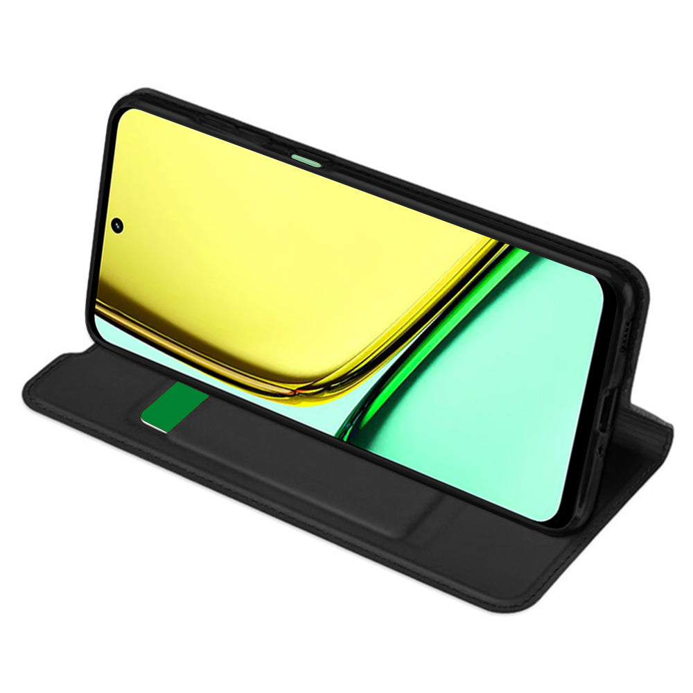 Funda para Realme C67 4G, Techsuit, Magskin Book, Negra