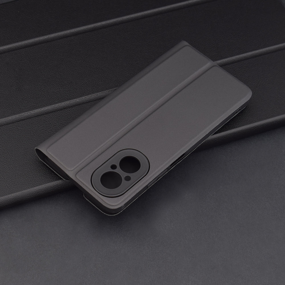 Funda para Realme C67 4G, Techsuit, Magskin Book, Negra