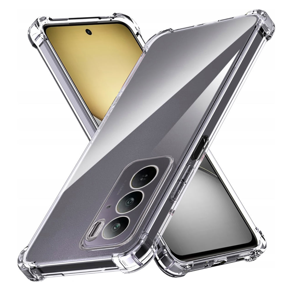 Funda para Realme C75 5G, Techsuit, Antigolpes Transparente, Transparente