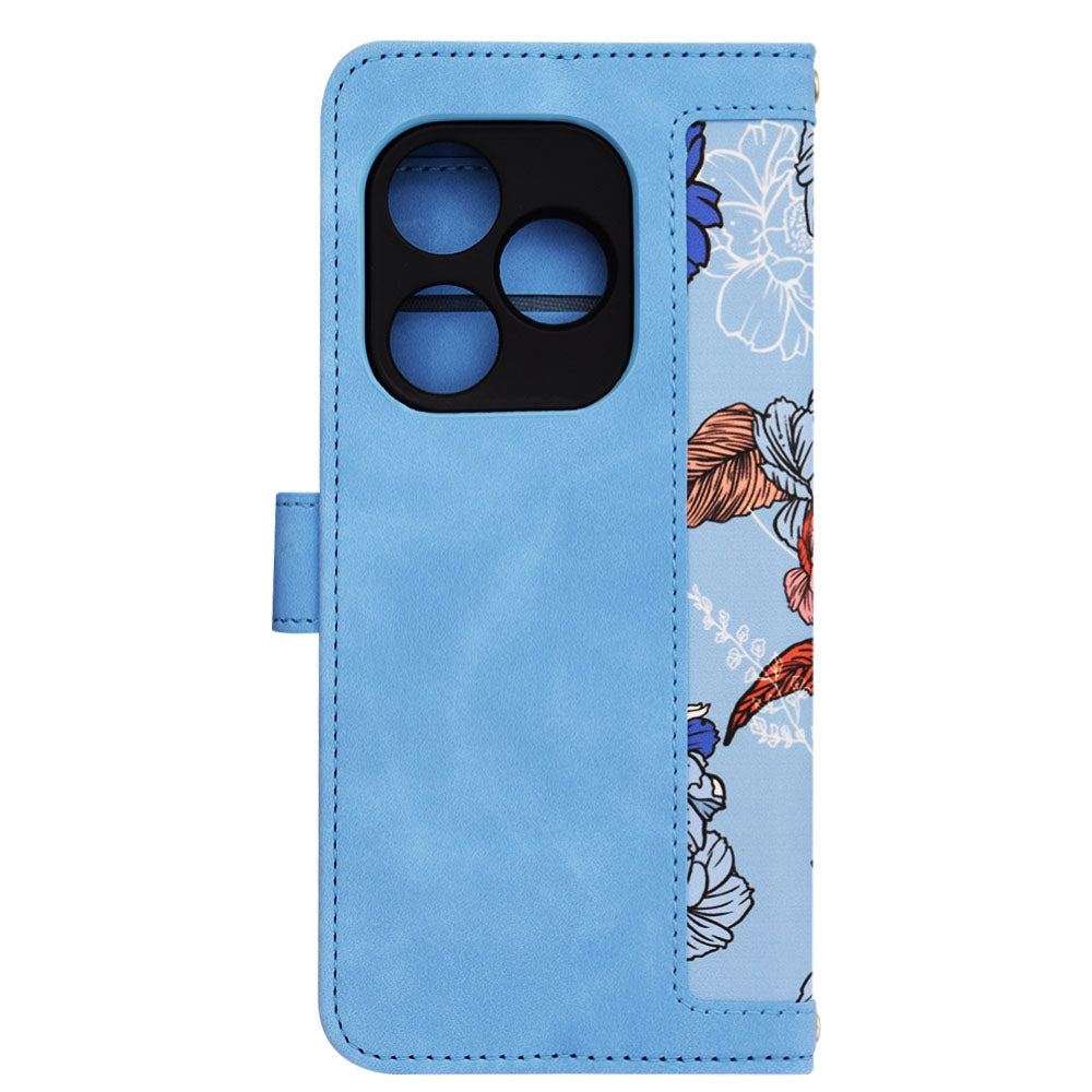 Funda para Realme GT 6T / GT 6, Techsuit, FlipCraft, Azul