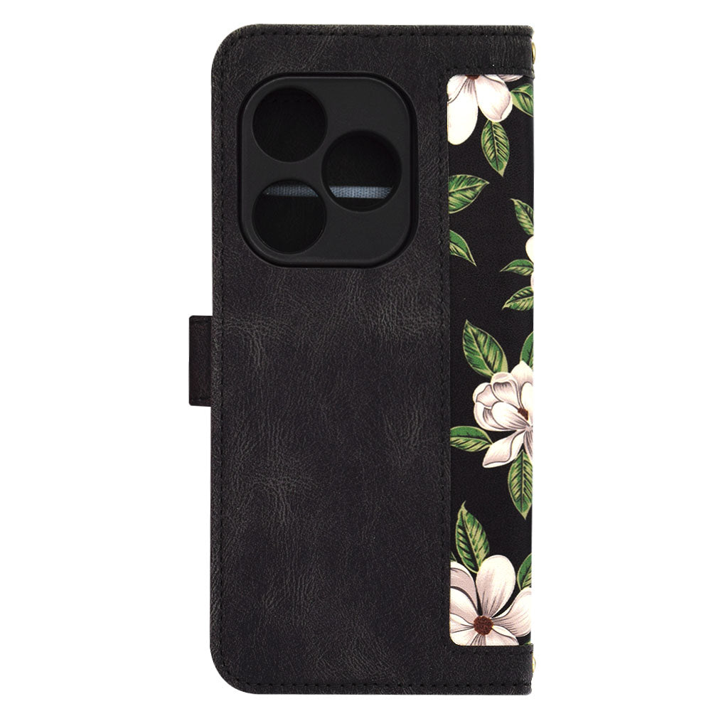 Funda para Realme GT 6T / GT 6, Techsuit, FlipCraft, Negra