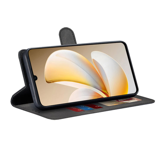 Funda para Realme Note 70T, Techsuit, Diary Book, Negra