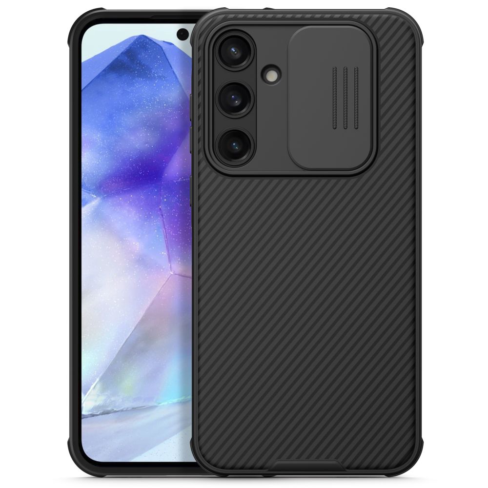 Funda para Samsung Galaxy A55 5G A556, Nillkin, CamShield Pro, Negro
