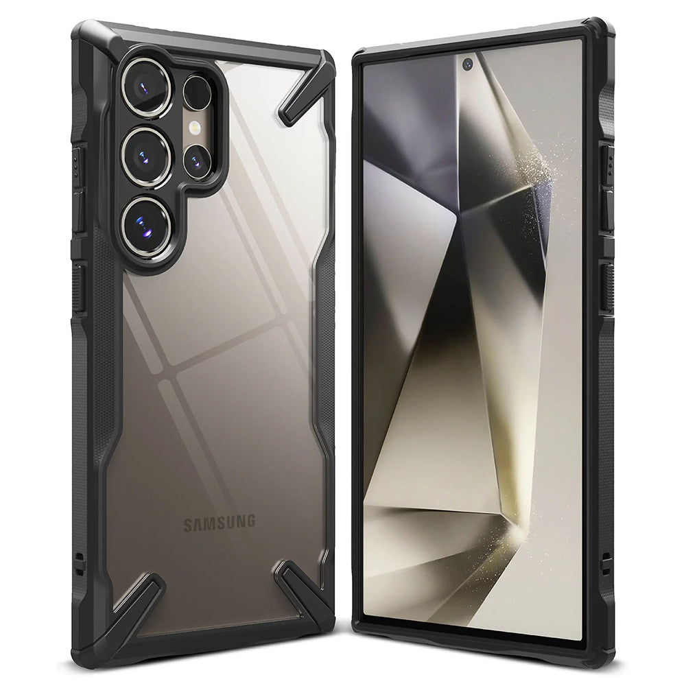 Funda para Samsung Galaxy S24 Ultra S928, Ringke, Fusion X, Negra