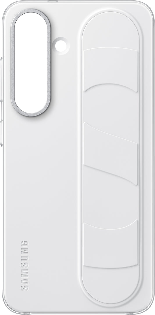 Funda para Samsung Galaxy S25 S931, Standing Grip, Blanca EF-GS931CWEGWW
