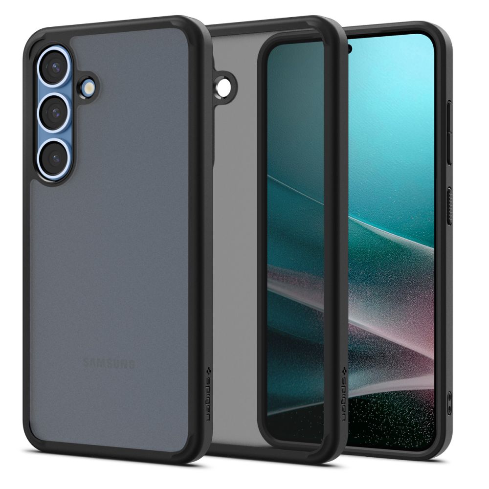 Funda para Samsung Galaxy S25 S931, Spigen, Ultra Hybrid, Negra Satinada ACS09007