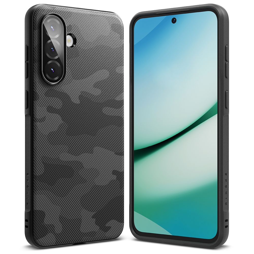 Funda para Samsung Galaxy A36 A366, Ringke, Onyx Camo, Negra