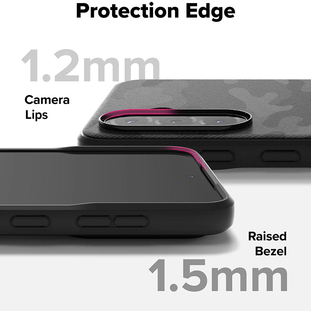 Funda para Samsung Galaxy A56 A566 / A36 A366, Ringke, Onyx Camo, Negra