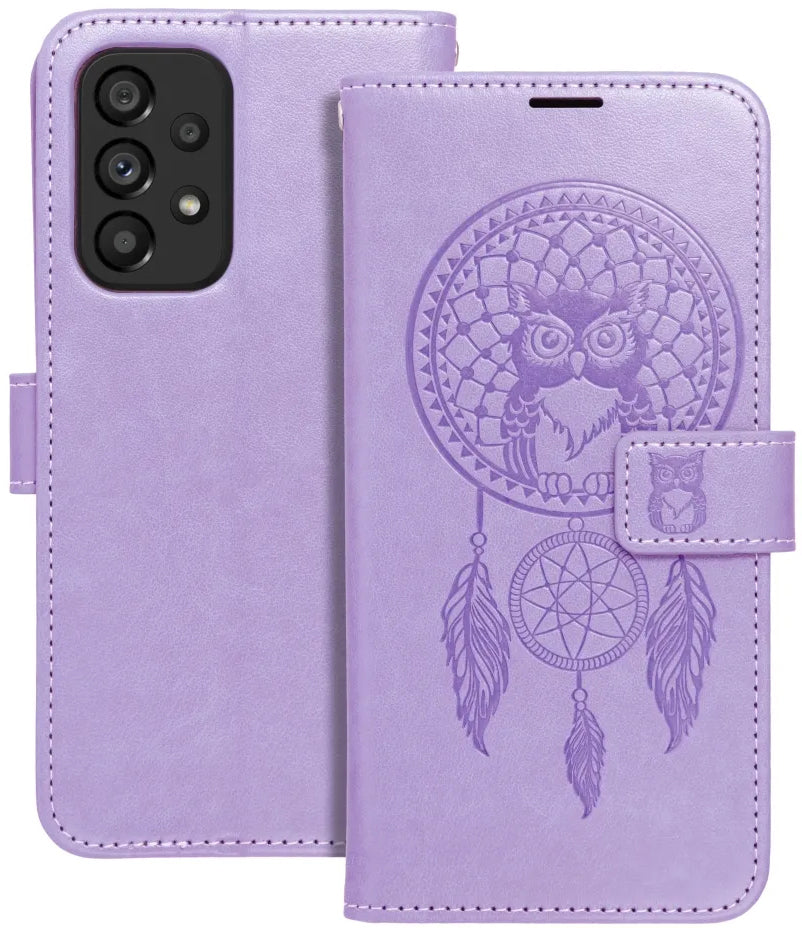 Funda para Samsung Galaxy A52s 5G A528 / A52 5G A526 / A52 A525, OEM, MEZZO Dream Catcher, Morado