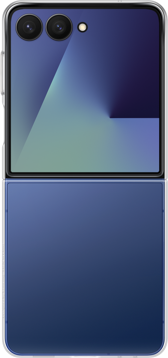 Funda para Samsung Galaxy Z Flip7 F766, Clear Case, Transparente EF-AF766CTEGWW