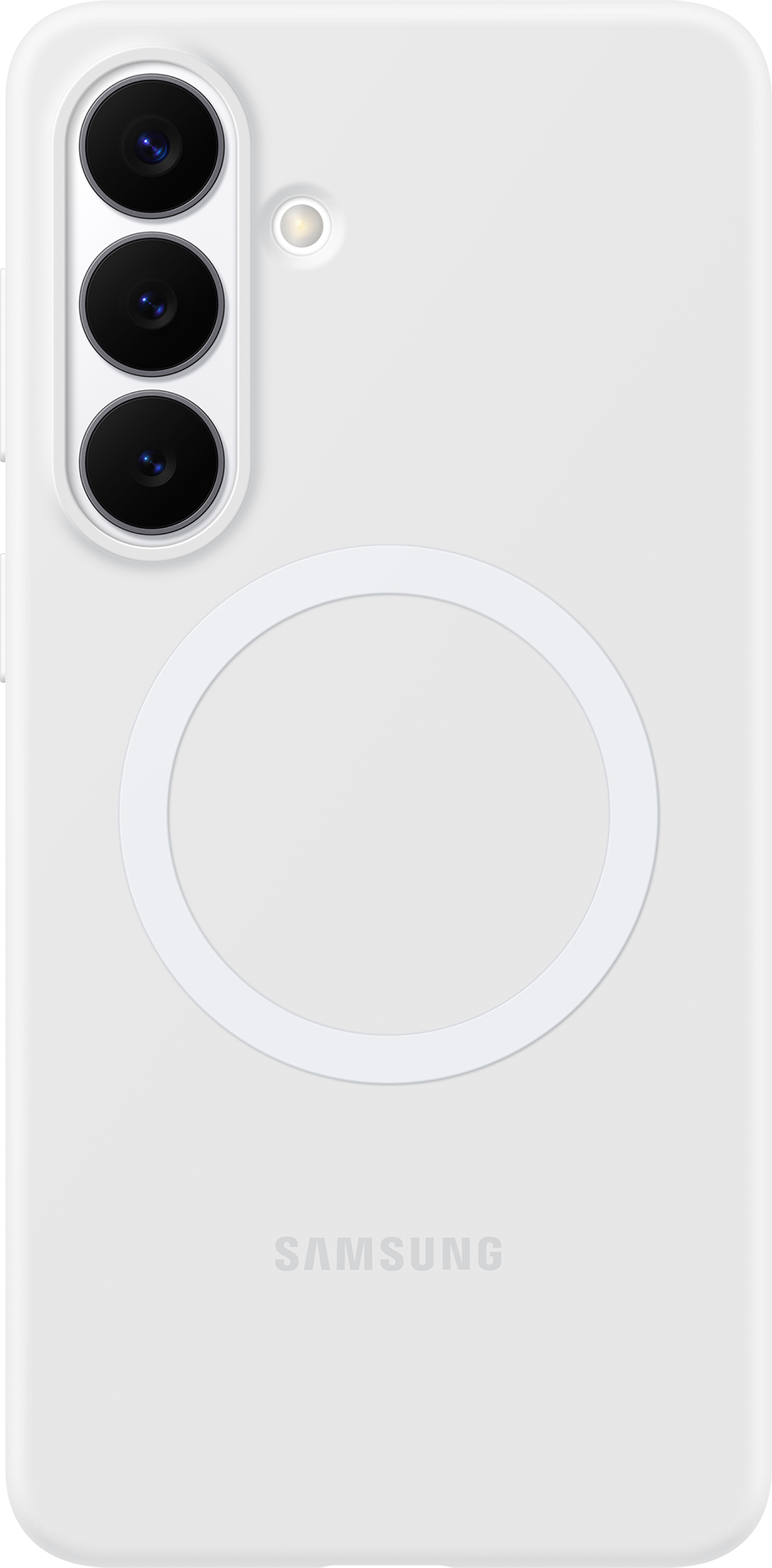 Funda para Samsung Galaxy S26 Plus S947, Silicone Magnet Case, Blanca EF-ES947CWEGWW