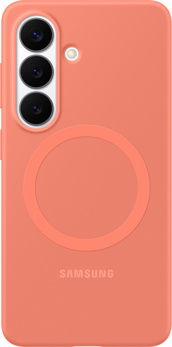 Funda para Samsung Galaxy S26 S942, Silicone Magnet Case, Roja EF-ES942COEGWW