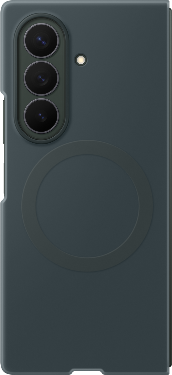 Funda para Samsung Galaxy Z Fold8 Ultra F976, Funda de Silicona con Imán, Verde EF-EF976CGEGWW