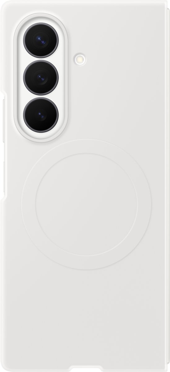 Funda para Samsung Galaxy Z Fold8 Ultra F976, Funda de Silicona con Imán, Blanca EF-EF976CWEGWW