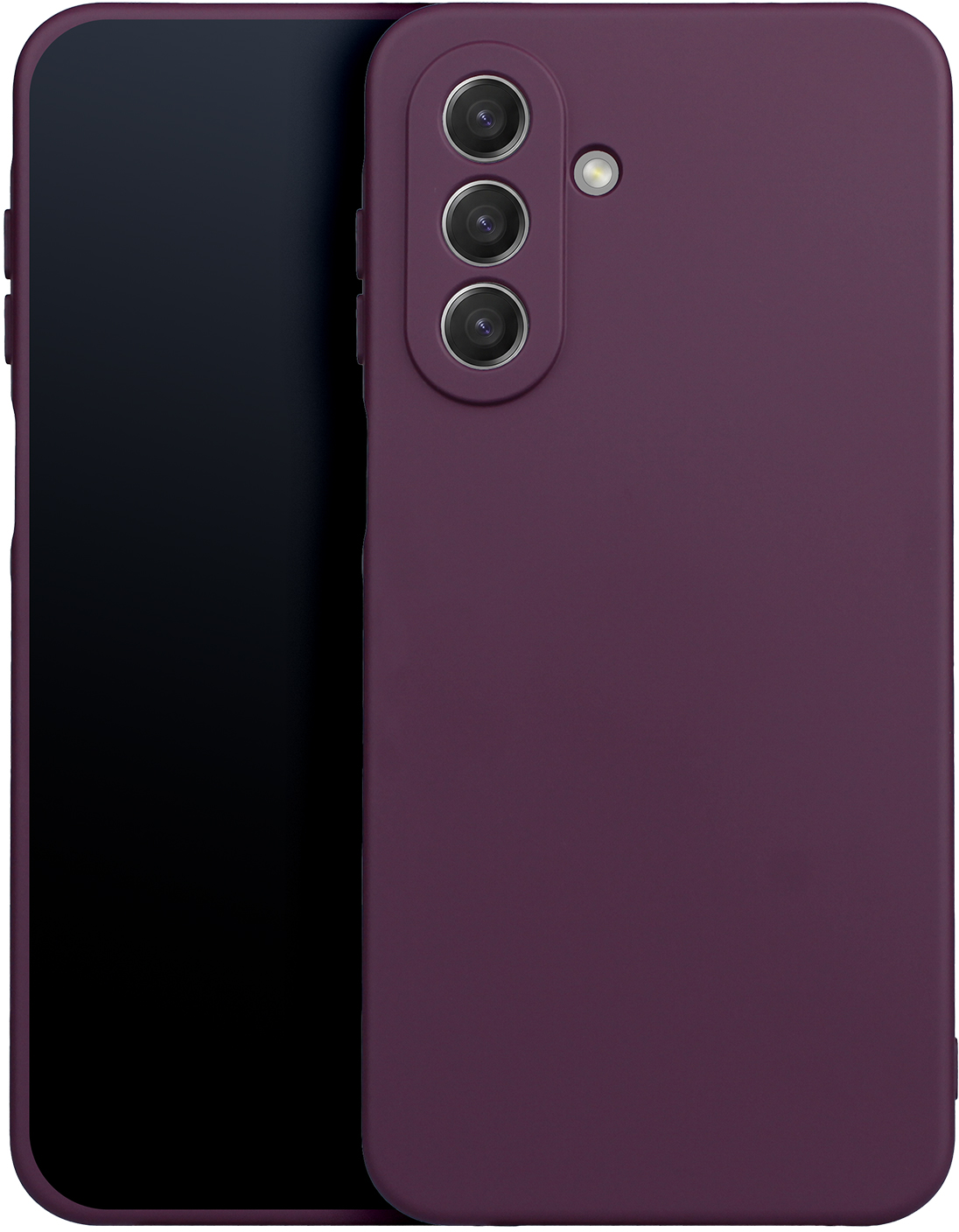 Funda para Samsung Galaxy A57 5G, OEM, Silicona, Granate