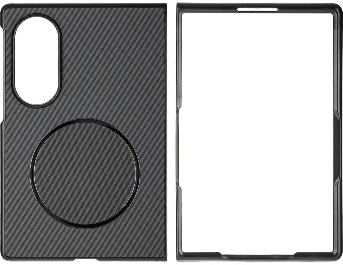 Funda para Samsung Galaxy Z Fold8 F971, OEM, Carbono, Negra