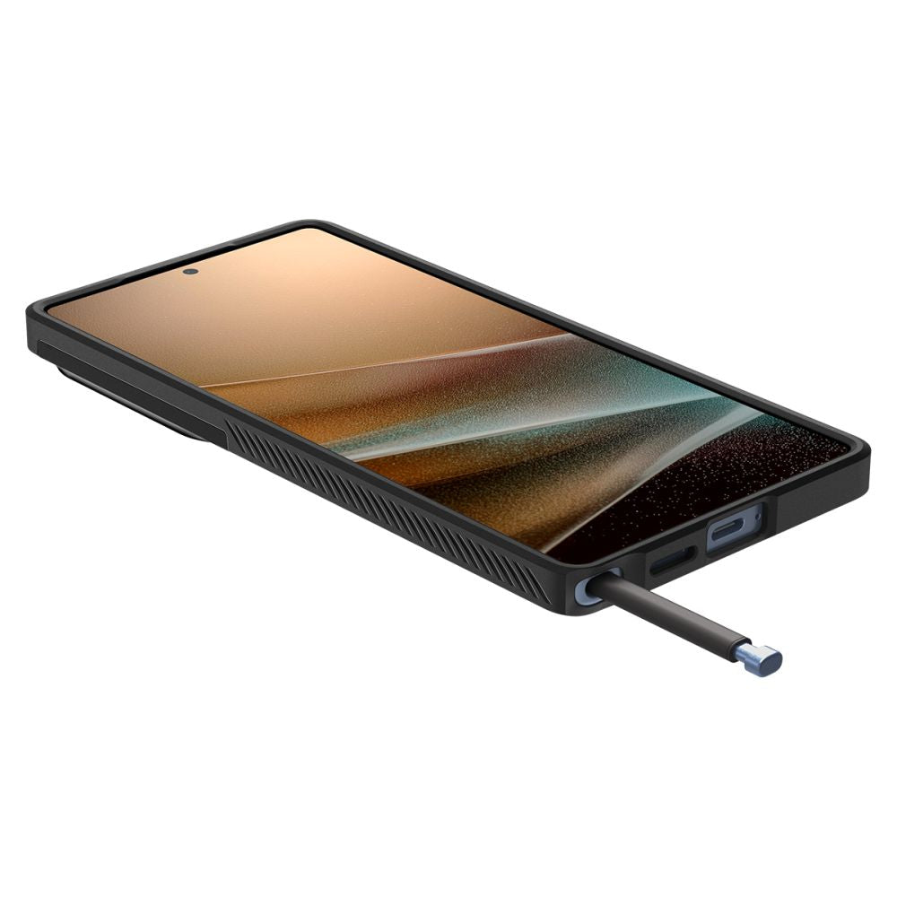 Funda para Samsung Galaxy S25 Ultra S938, Spigen, OPTIK ARMOR, Negra ACS08969