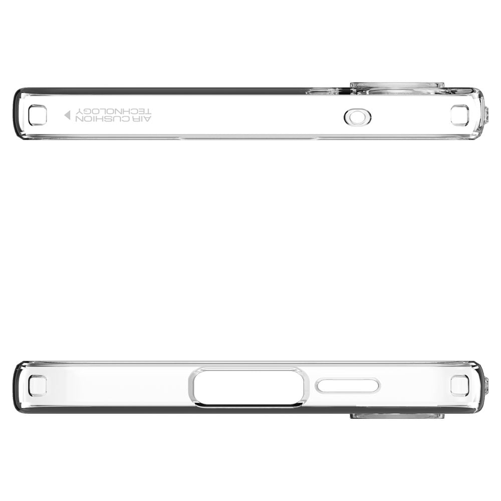 Funda para Samsung Galaxy A55 5G A556, Spigen, Liquid Crystal, Transparente ACS07537