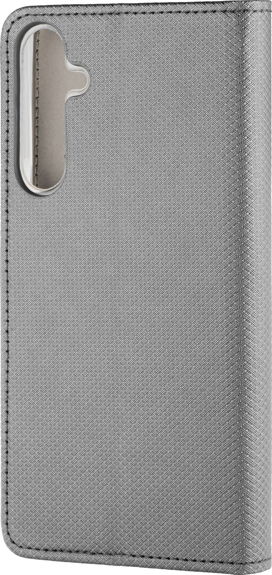 Funda para Samsung Galaxy J3 (2017) J330, OEM, Smart Magnet, Gris