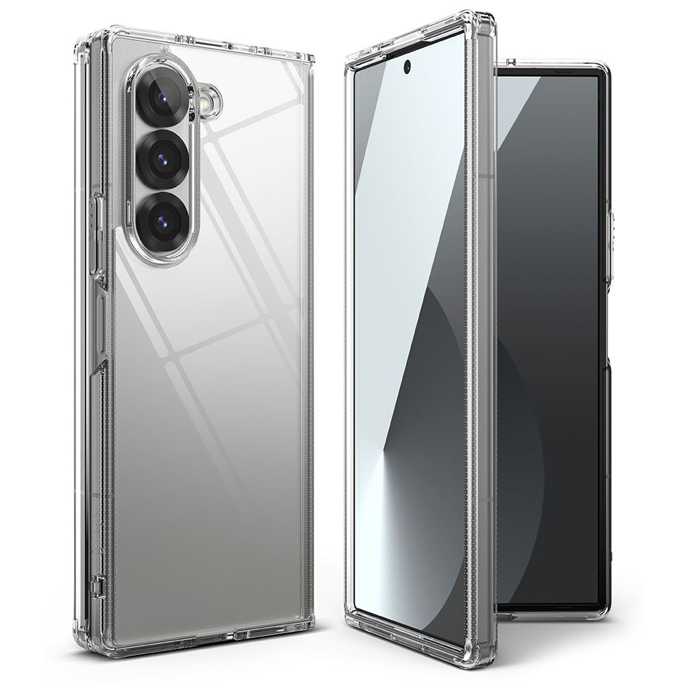 Funda para Samsung Galaxy Z Fold6 F956, Ringke, Fusion, Transparente