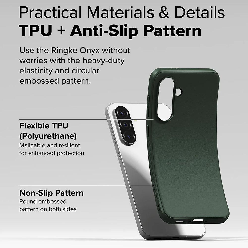 Funda para Samsung Galaxy A56 A566 / A36 A366, Ringke, Onyx, Verde
