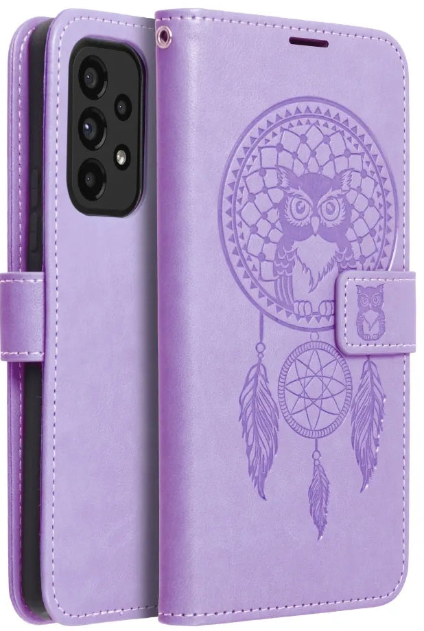 Funda para Samsung Galaxy A52s 5G A528 / A52 5G A526 / A52 A525, OEM, MEZZO Dream Catcher, Morado