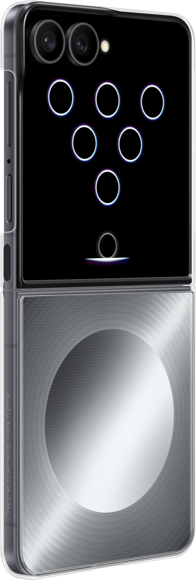 Funda para Samsung Galaxy Z Flip8 F776, FlipSuit Case, Gris EF-FF776CJEGWW
