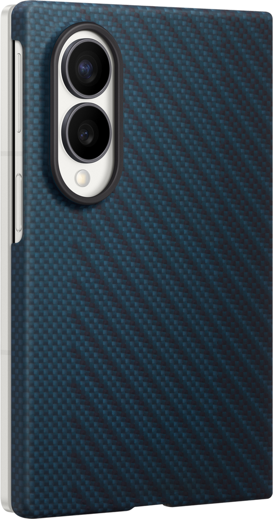 Funda para Samsung Galaxy Z Fold8 F971, Carbon Magnet Case, Azul Marino EF-KF971SNEGWW