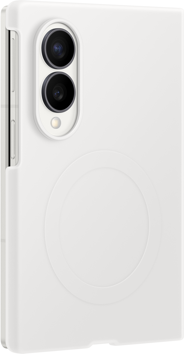 Funda para Samsung Galaxy Z Fold8 F971, Funda de Silicona con Imán, Blanca EF-EF971CWEGWW