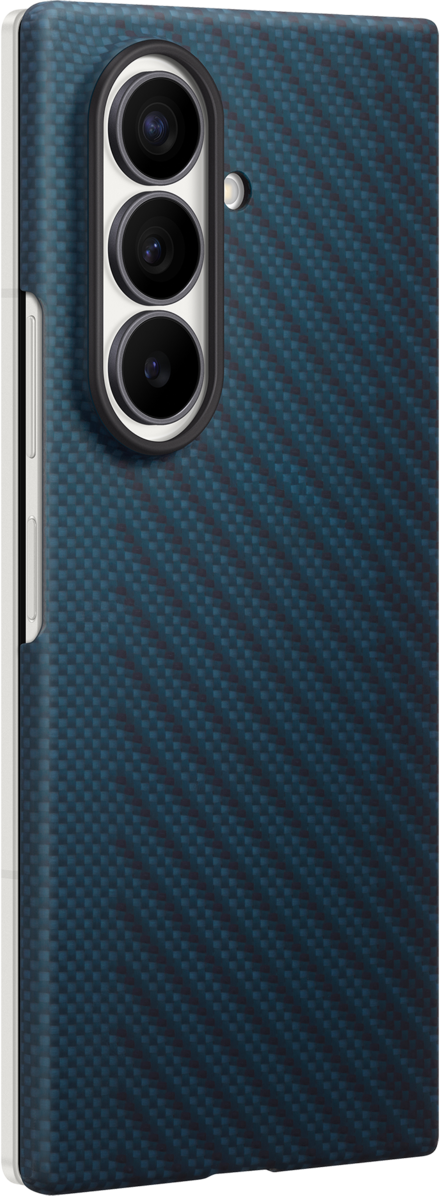 Funda para Samsung Galaxy Z Fold8 Ultra F976, Carbon Magnet Case, Azul Marino EF-KF976SNEGWW