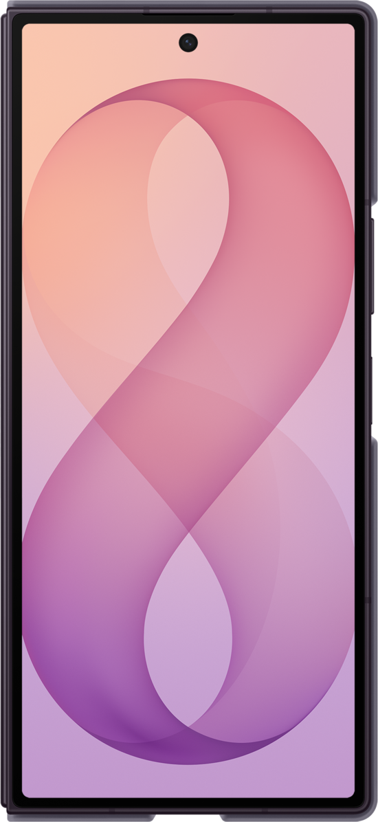 Funda para Samsung Galaxy Z Fold8 Ultra F976, Funda de Silicona con Imán, Violeta EF-EF976CVEGWW