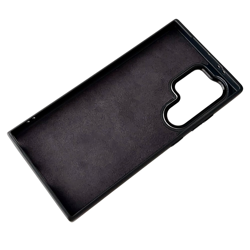 Funda para Samsung Galaxy S23 Ultra S918, OEM, Pantalla Personalizada E-Ink, Negra