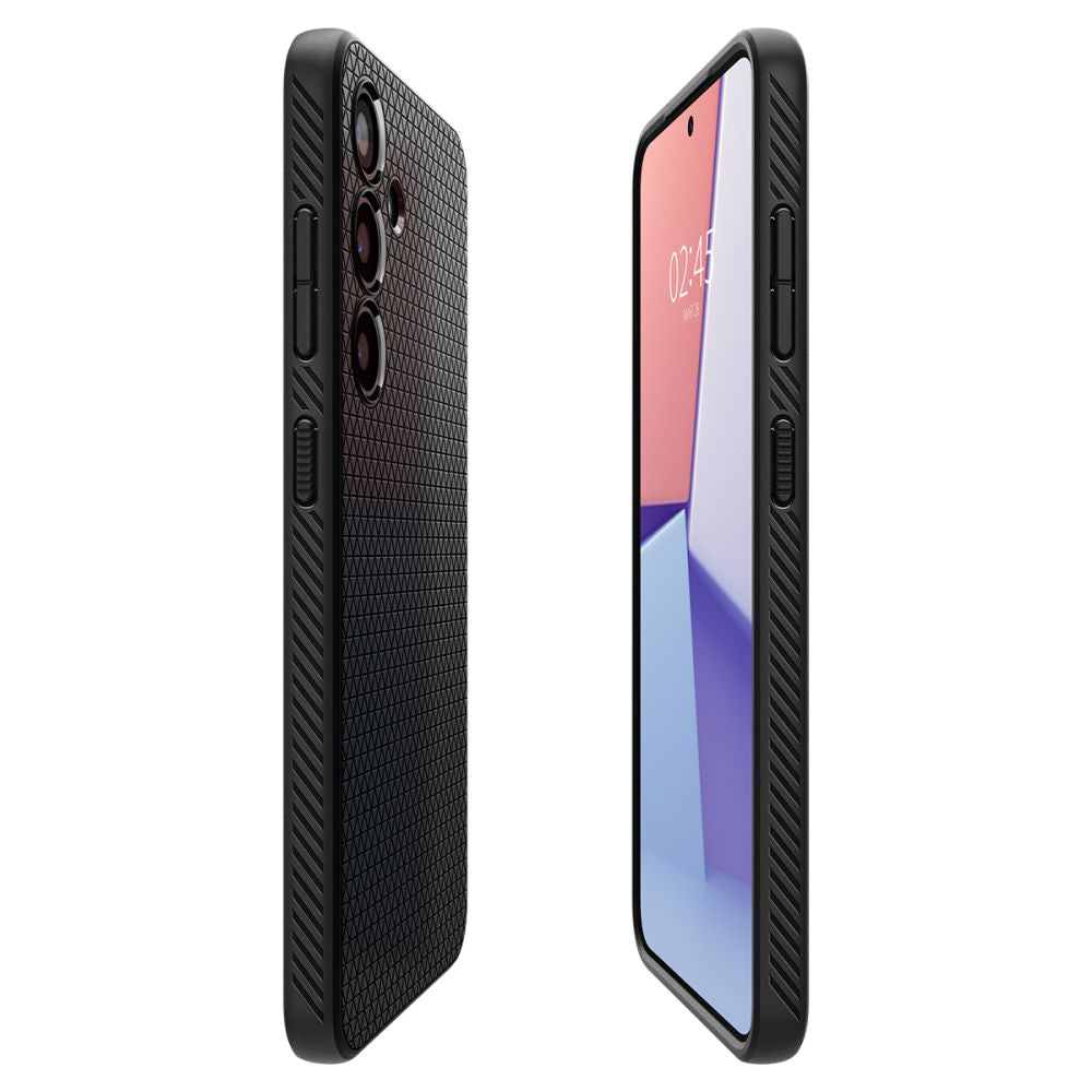 Case for Samsung Galaxy S24+ S926, Spigen, Liquid Air, Black