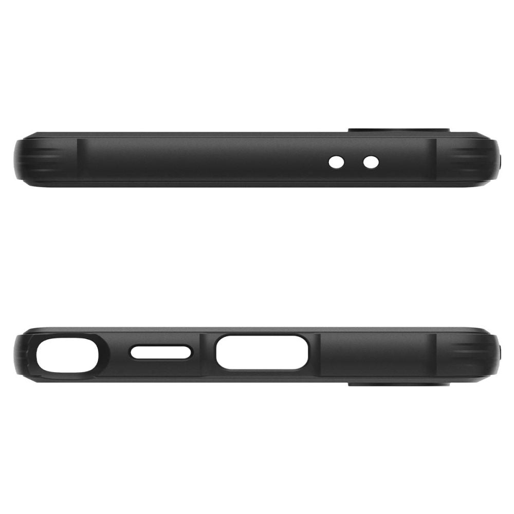 Funda para Samsung Galaxy S24 Ultra S928, Spigen, Rugged Armour, Negro ACS07286