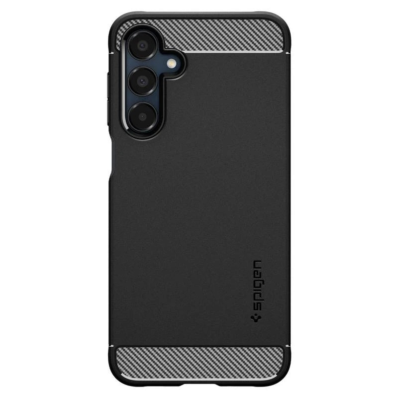 Funda para Samsung Galaxy A16 5G A166 / A16 4G A165, Spigen, Rugged Armour, Negro ACS08891