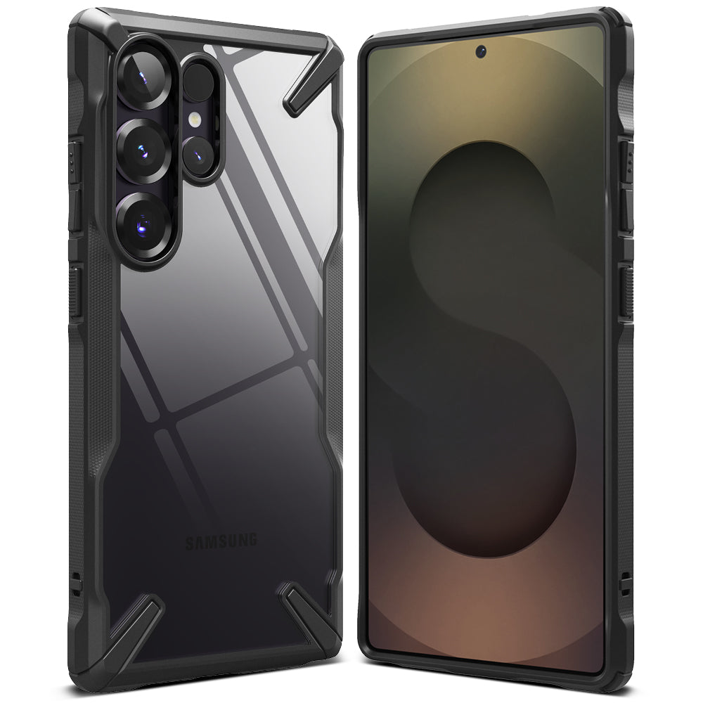 Funda para Samsung Galaxy S25 Ultra S938, Ringke, Fusion X, Negra