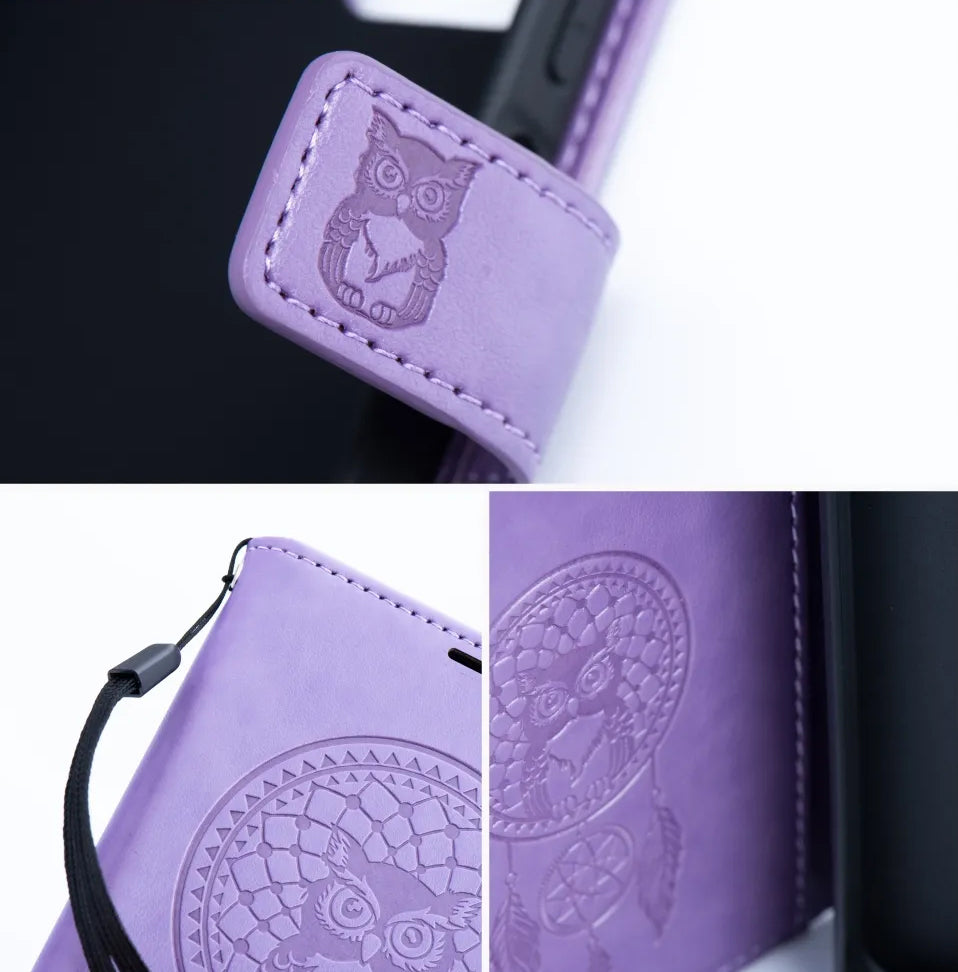 Funda para Samsung Galaxy A52s 5G A528 / A52 5G A526 / A52 A525, OEM, MEZZO Dream Catcher, Morado
