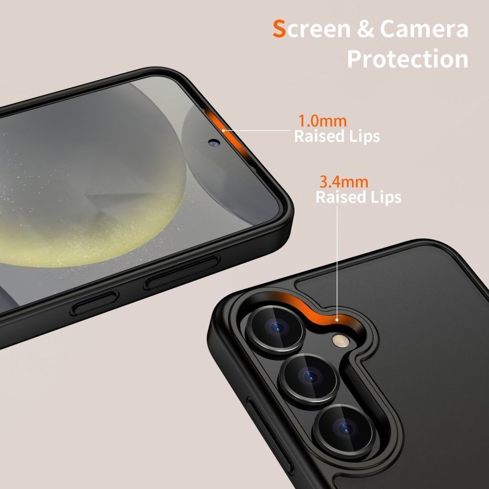 Funda para Samsung Galaxy A37 5G / A56 A566 / A36 A366, Tech-Protect, Magmat, Negra Mate