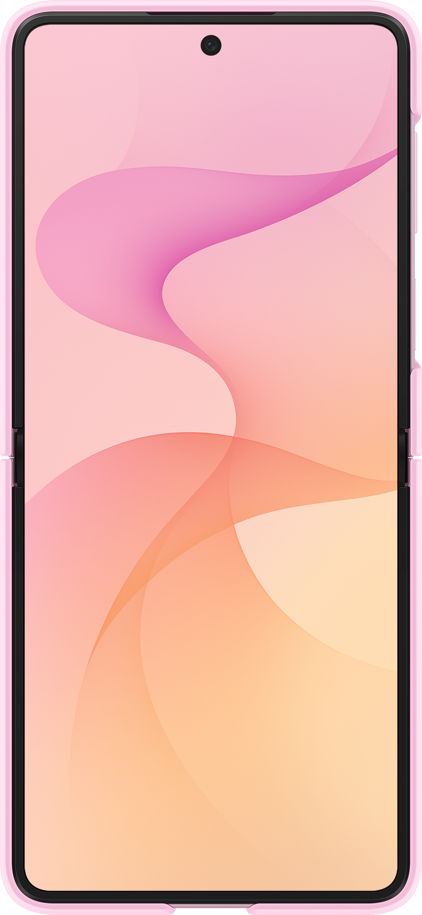Funda para Samsung Galaxy Z Flip8 F776, Anillo de Silicona con Imán, Rosa EF-EF776CVEGWW